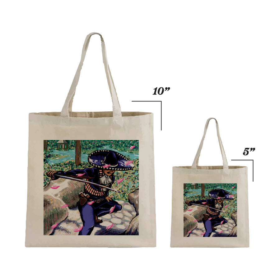 'Sakura Samarai' Tote Bag