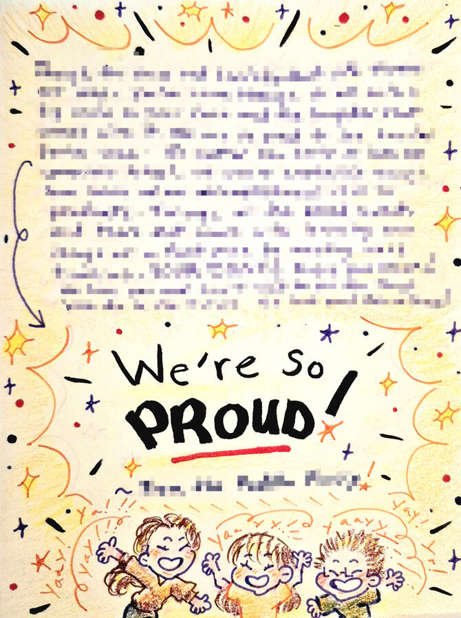 Ex. #1) Interior Card